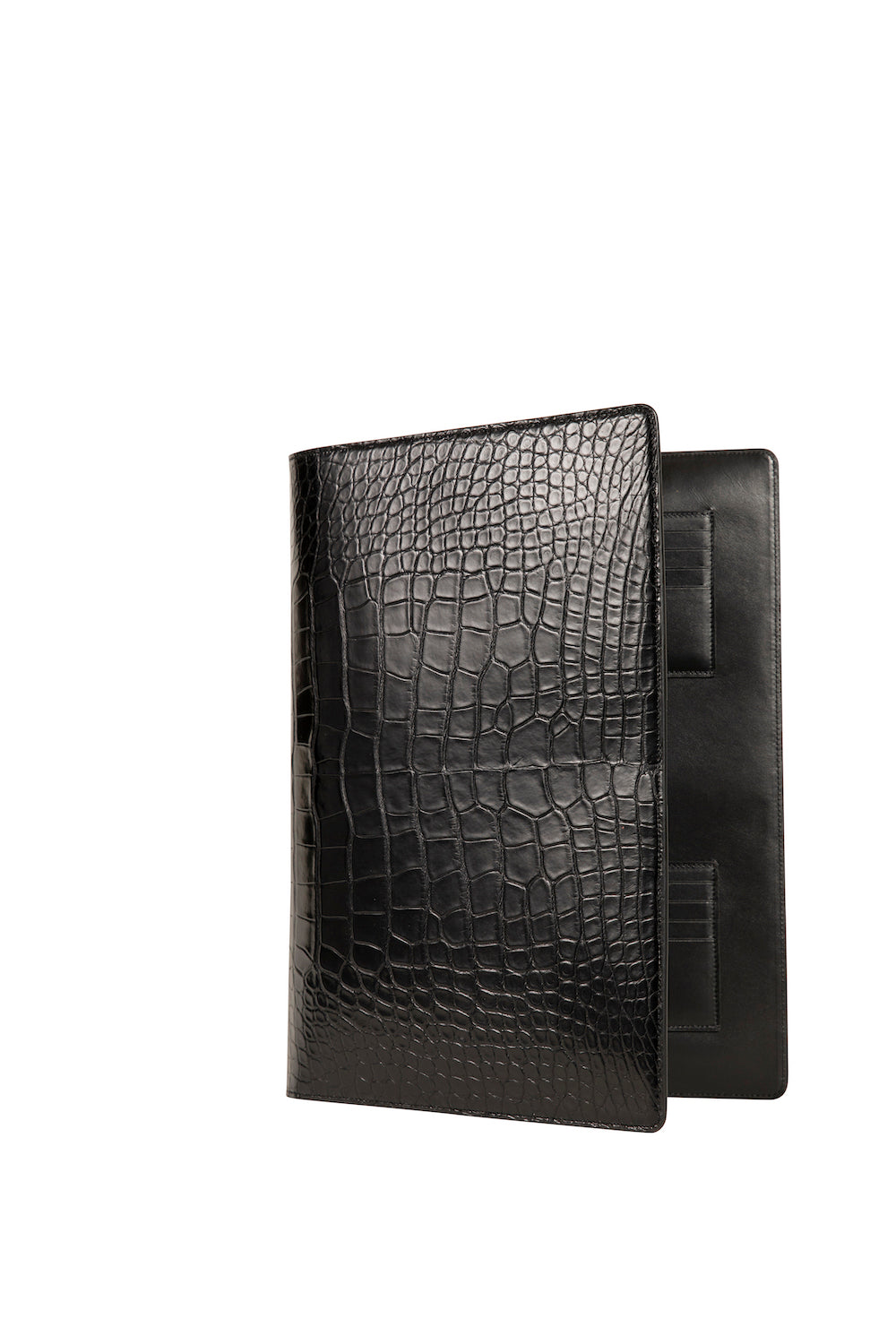Handmade Crocodile Skin Clutch Wallet Business Portfolio Briefcase